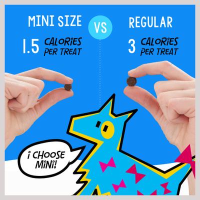 Show full view: Crazy Dog Train-Me! Minis Beef Flavor Dog Treats, 4-oz bag slide 7 of 11