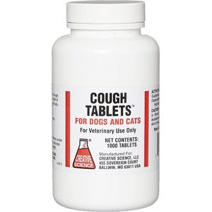 Creative Science Cough Tablets for Dogs & Cats, 1 tablet