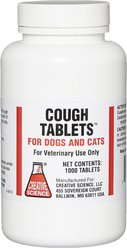 Creative Science Cough Tablets for Dogs & Cats, 60 tablets