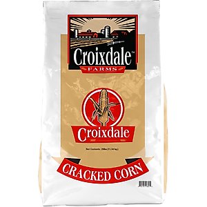 Croixdale Cracked Corn Seeds Woodpecker & Jay Wild Bird Food, 25-lb bag