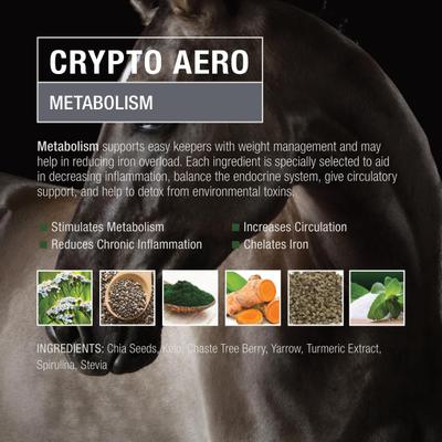 Show full view: Crypto Aero Metabolism Powder Horse Supplement, 2.5-lb bag slide 2 of 6