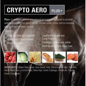 Crypto Aero Plus Comprehensive Powder Horse Supplement, 2.5-lb bag