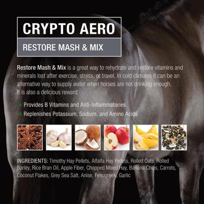 Show full view: Crypto Aero Restore Mash & Mix Horse Feed, 40-lb bag slide 6 of 9