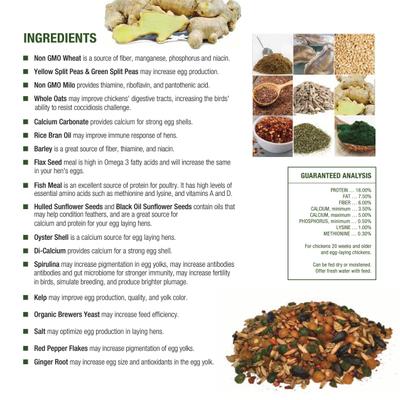 Show full view: Crypto Aero Top Chick Layer Chicken Feed, 25-lb bag slide 4 of 8