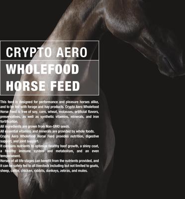 Show full view: Crypto Aero Wholefood Gluten Free, Non-GMO Horse Feed, 25-lb bag slide 5 of 9