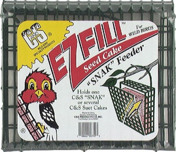 C&S EZ Fill Seed Cake Snak Wild Bird Feeder