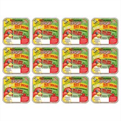 C&S Hot Pepper Delight No Melt Suet Dough Wild Bird Food, 11.75-oz tray, 12 count