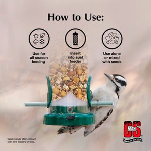 C&S Peanut Suet Nuggets Wild Bird Food, 1.68-lb bag
