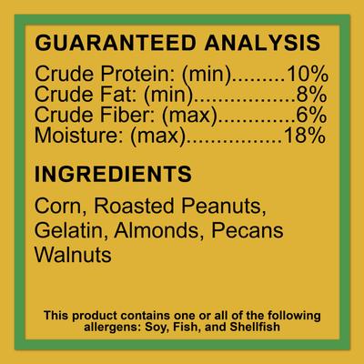 Show full view: C&S Snak Squirrel Food, 2.7-lb bag slide 3 of 7