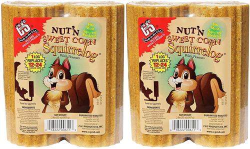 Show full view: C&S Sweet Corn Squirrelog Refill, 2-lb, bundle of 2 slide 3 of 6