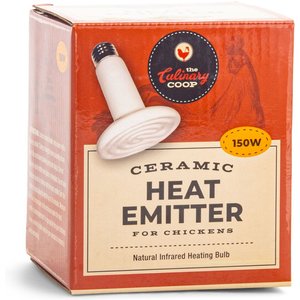Culinary Coop Ceramic Chicken Heat Emitter, 150-watt
