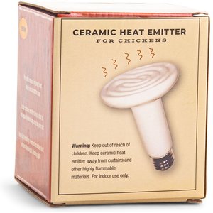 Culinary Coop Ceramic Chicken Heat Emitter, 150-watt