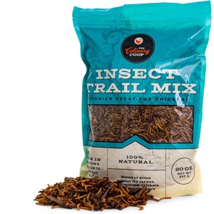 Culinary Coop Dried Insect Trail Mix Chicken Treats, 10-oz bag,  