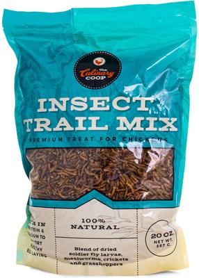 Show full view: Culinary Coop Dried Insect Trail Mix Chicken Treats, 10-oz bag,   slide 2 of 4