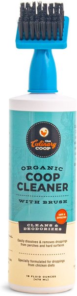 Culinary Coop Organic Chicken Cleaner with Brush, 16-oz bottle