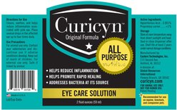 Curicyn All-Purpose Dog, Cat, Bird & Horse Eye Care Solution, 2-fl oz bottle slide 2 of 2
