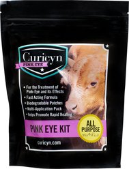 Curicyn All-Purpose Dog, Cat, Farm Animal & Horse Pink Eye Kit