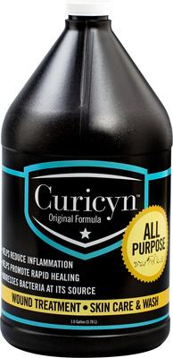 Show full view: Curicyn All-Purpose Original Formula Farm Animal & Horse Wound Treatment, 1-gal bottle slide 1 of 2