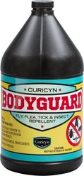 Curicyn BodyGuard Fly, Flea, Tick & Insect Repellent Horse Spray, 1-gal bottle