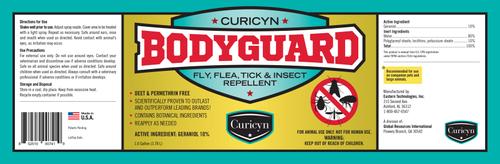 Show full view: Curicyn BodyGuard Fly, Flea, Tick & Insect Repellent Horse Spray, 1-gal bottle slide 2 of 2