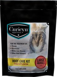 Curicyn Hoof Care Kit Single Application Farm Animal & Horse Hoof Care Treatment