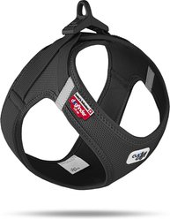 Curli Clasp Vest Air-Mesh Dog Harness, Black, Medium