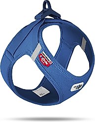 Curli Clasp Vest Air-Mesh Dog Harness, Blue, Large