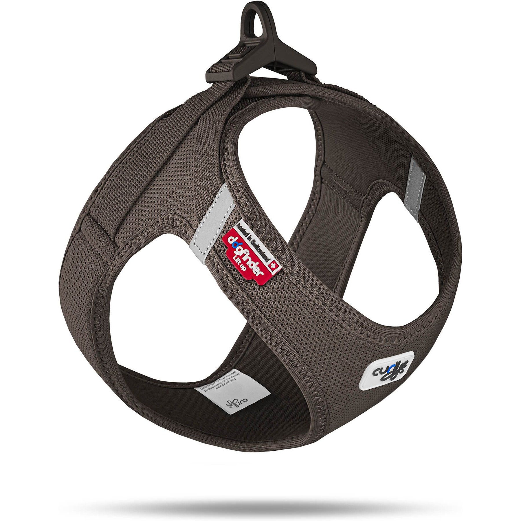 Curli Air-Mesh Small Dog Harness, Brown, XXX-Small
