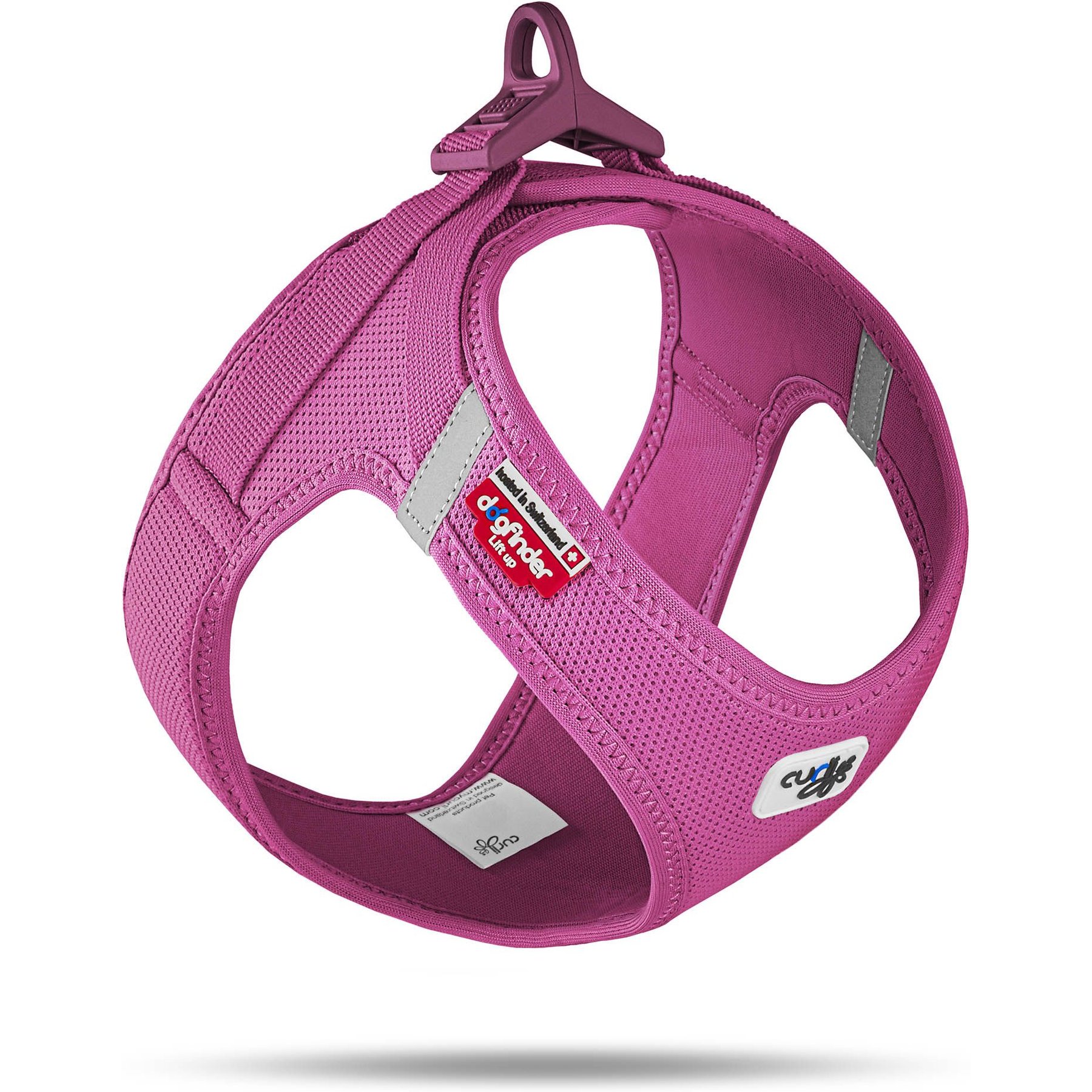 Curli Air-Mesh Small Dog Harness, Fuchsia, Small