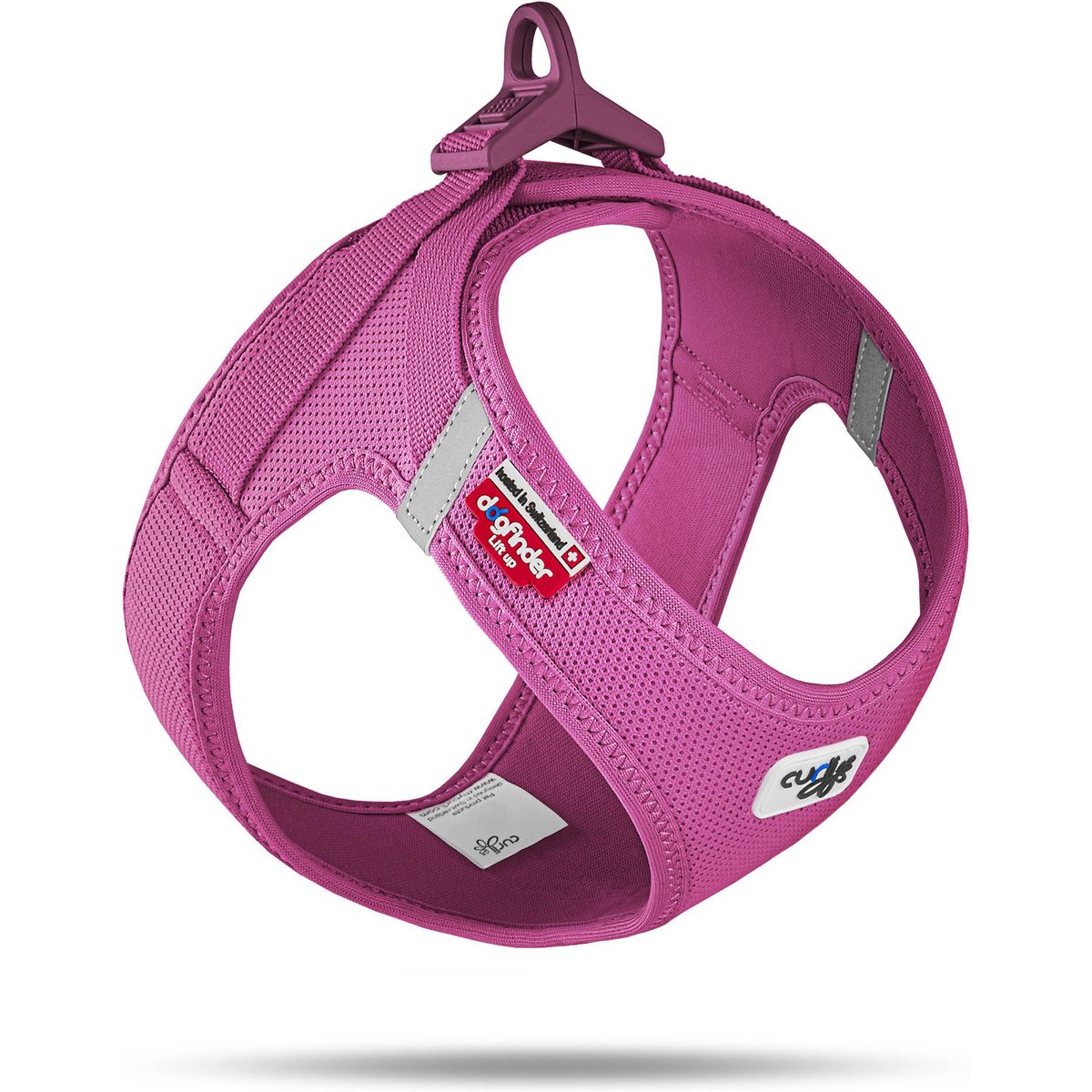 Curli Air-Mesh Small Dog Harness, Fuchsia, X-Small