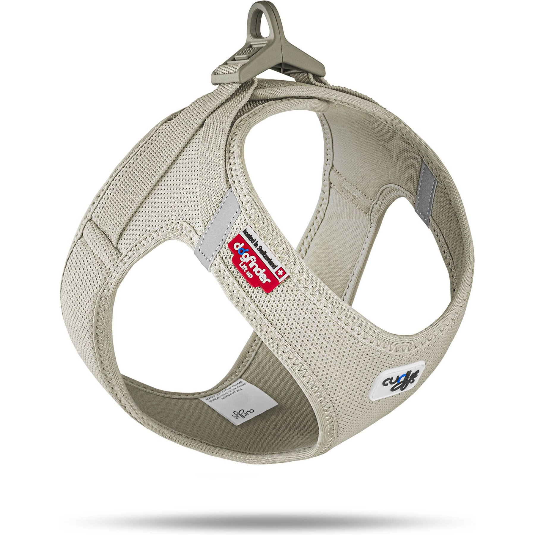 Curli Air-Mesh Small Dog Harness, Light-Tan, Medium