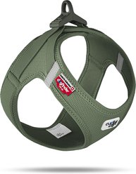 Curli Clasp Vest Air-Mesh Dog Harness, Moss, Small