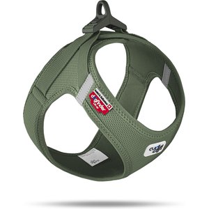 Curli Clasp Vest Air-Mesh Dog Harness, Moss, Small