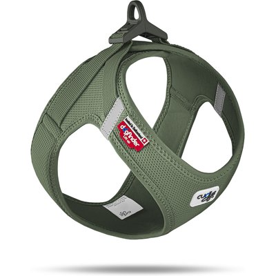 Curli Curli Air-Mesh Small Dog Harness, Moss, XXX-Small