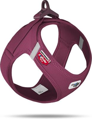 CURLI Clasp Vest Air-Mesh Dog Harness, Ruby, X-Large
