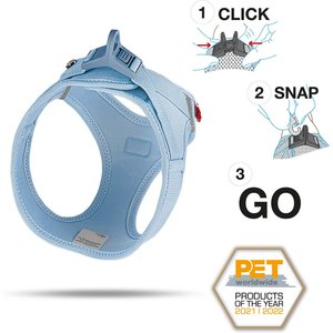 Curli Air-Mesh Small Dog Harness, Skyblue, Small
