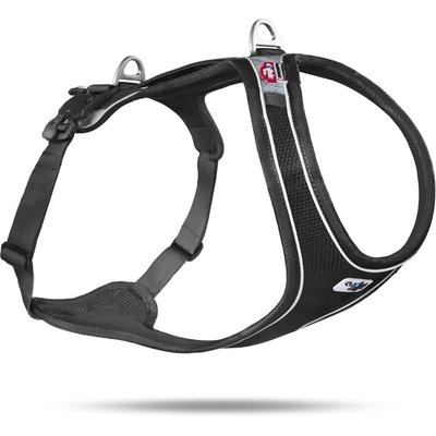 Curli Curli Magnetic Large Dog Harness, Black, Medium