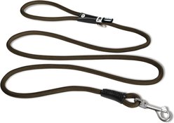 Curli Stretch Comfort Dog Leash, Brown, Large