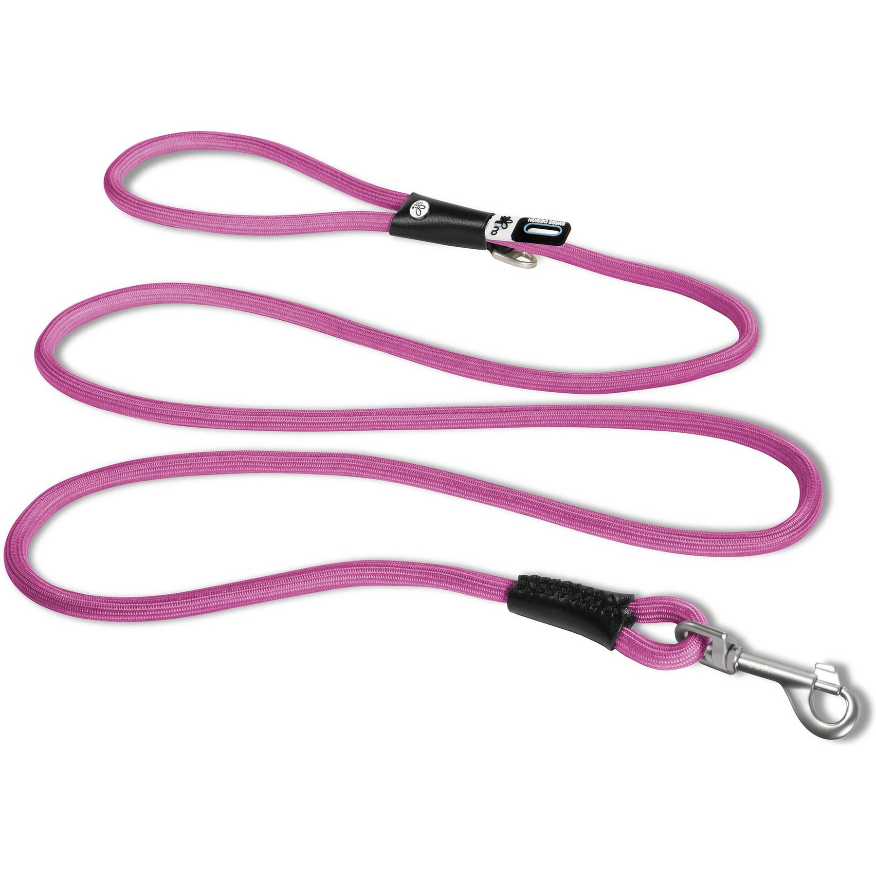 Curli Stretch Comfort Dog Leash, Fuchsia, Large