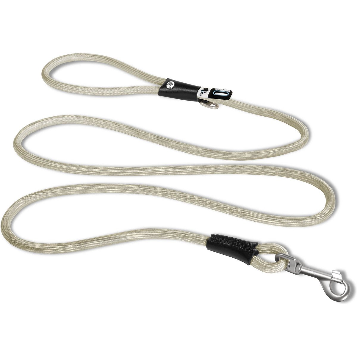 Curli Stretch Comfort Dog Leash, Light-Tan, Large
