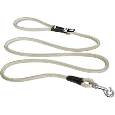 Curli Curli Stretch Comfort Dog Leash, Light-Tan, Medium
