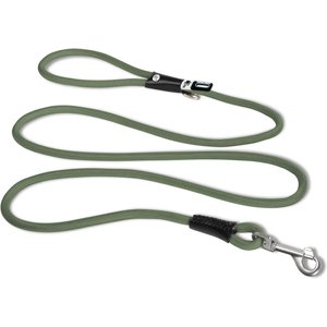 Curli Stretch Comfort Dog Leash, Moss, Large