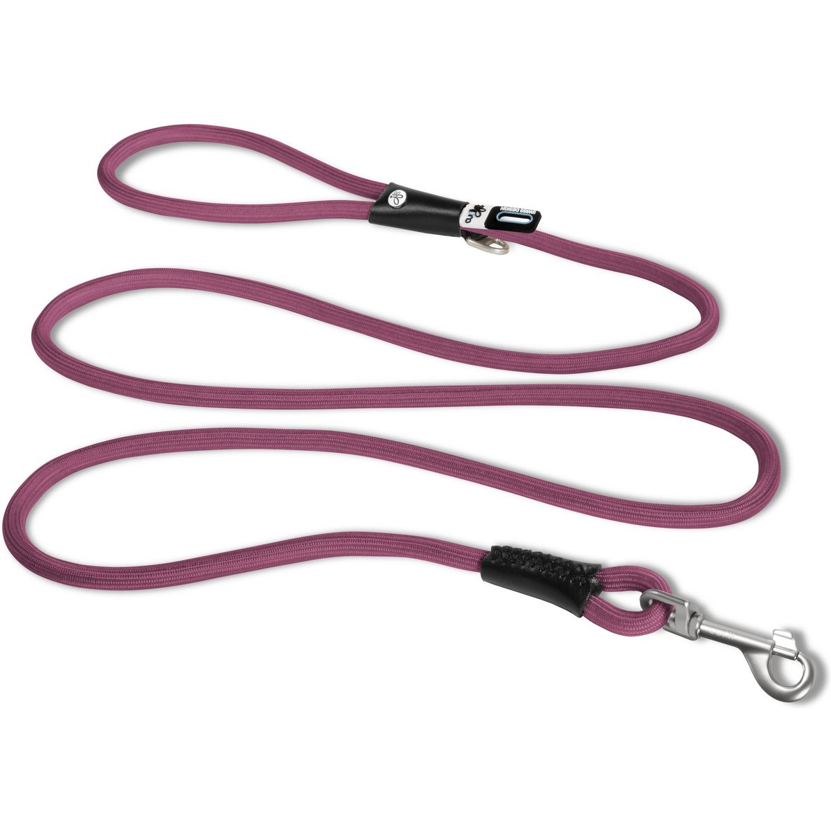 Curli Stretch Comfort Dog Leash, Ruby, Medium