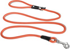 Curli Stretch Comfort Dog Leash, Sun Orange, Medium