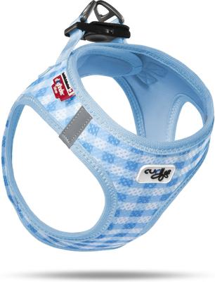 Show full view: Curli Vest Air-Mesh Dog Harness & Dog Leash, Skyblue, X-Small slide 5 of 10