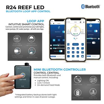 Show full view: Current USA Orbit R24 LED Reef Aquarium Light slide 4 of 7