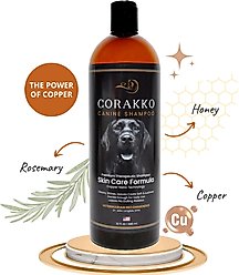 Curry on a Stik Corakko Canine Pet Shampoo, 32-fl oz bottle