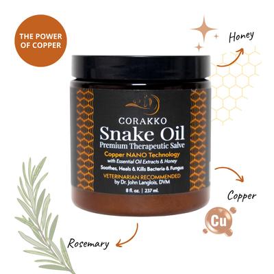 Show full view: Curry on a Stik Corakko Snake Oil Skin Care Treatment for Pets, 8-fl oz bottle slide 1 of 5