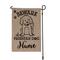 Show in main carousel: Custom Personalization Solutions Beware of Friendly Dog Personalized Burlap Garden Flag slide 3 of 4