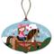 Show in main carousel: Custom Personalization Solutions Christmas Brunette Girl Riding Her Horse Personalized Christmas Tree Ornament slide 3 of 4